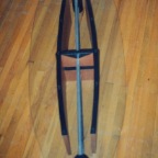 CHERRY AND BLACK COFFEE TABLE FROM ABOVE