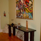 MAHOHOGANY DINING CONSOLE