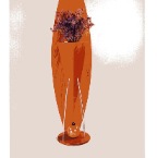 PEDISTAL TABLE VASE