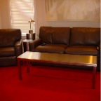 STAINLESS COFFEE TABLE