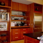 MAHOGANY KITCHEN PULLOUT