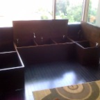 WENGE BANQUETTE OPEN