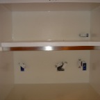 WHITE AND STAINLESS KITCHEN