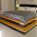 MAPLE AND BLACK BED