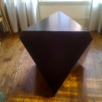 MAHOGANY TABLE BASE