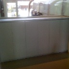 WHITE LACQUER CAB