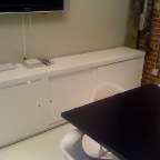 WHITE LACQUER STORAGE OFFICE