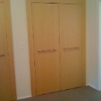 OAK CLOSET DOORS