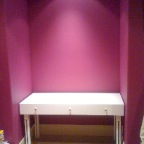 WHITE LACQUER DESK
