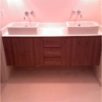 WALNUT VANITY