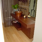 WENGE VANITYSIDE